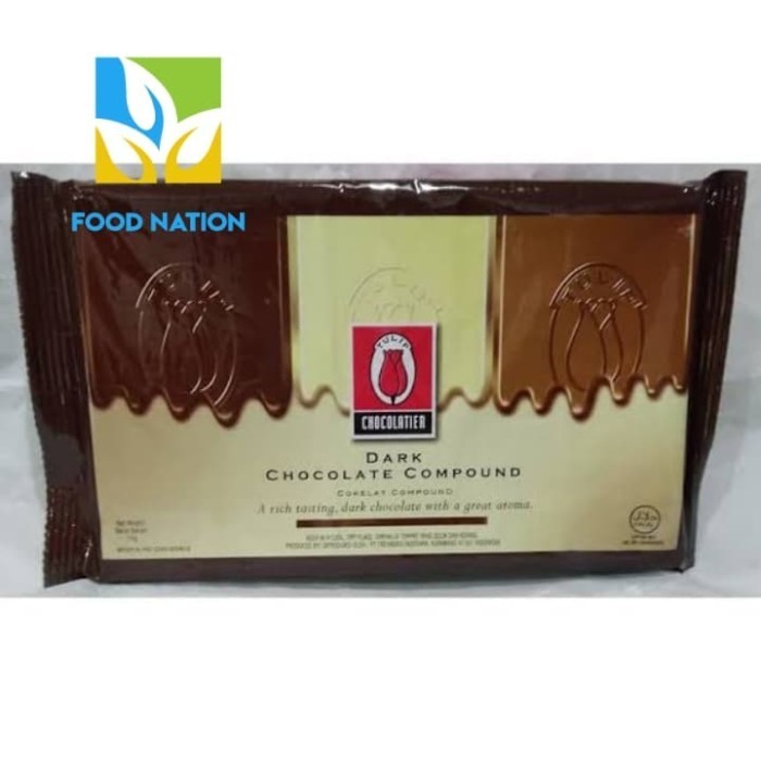 

Ready coklat tulip dark chocolate compound 1 kg