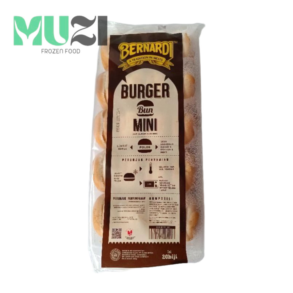 

BERNARDI ROTI BURGER MINI ISI 20