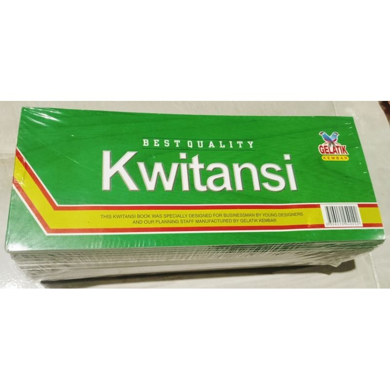 

Kwitansi Gelatik isi 10 biji
