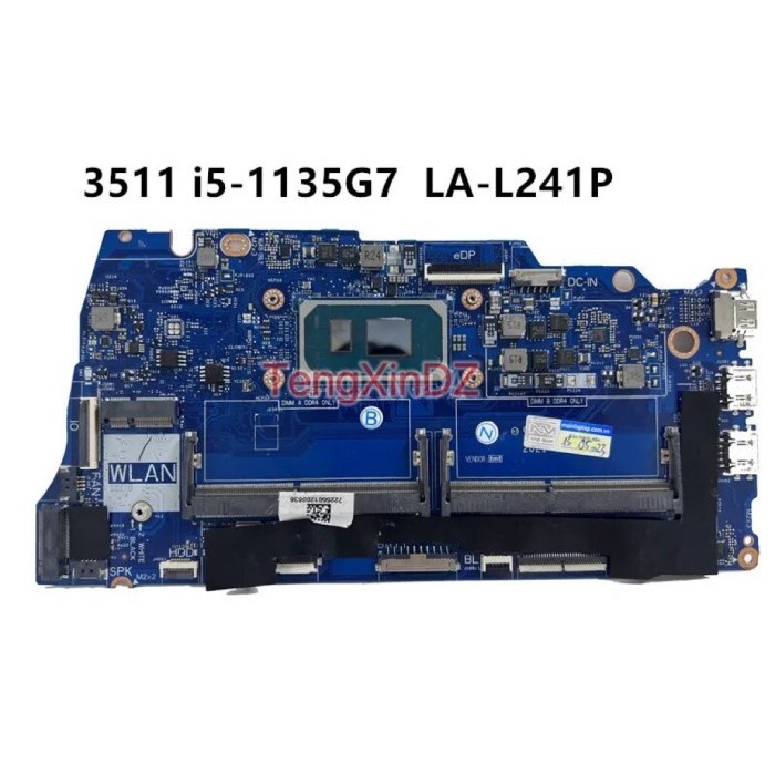 DELL INSPIRON 15 3511 VOSTRO 15 3510 LAPTOP MAINBOARD-LA-L241P MESIN