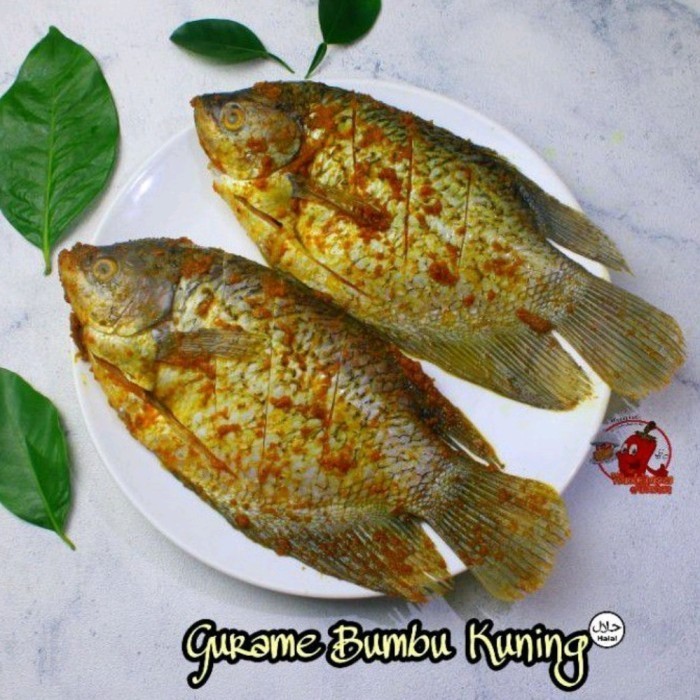 

Ready GURAME BUMBU KUNING SIAP GORENG
