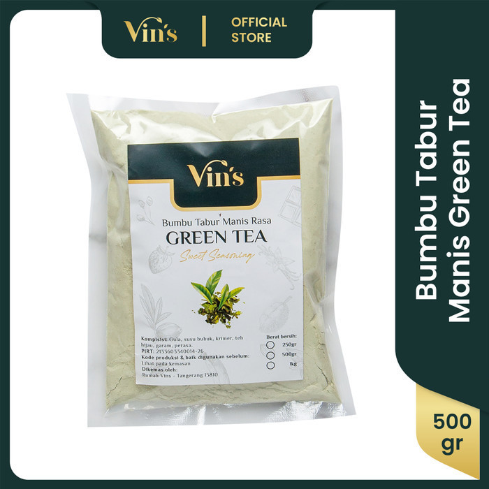 

Ready Rumavin - Premium Bumbu Tabur Manis Teh Hijau / Green Tea