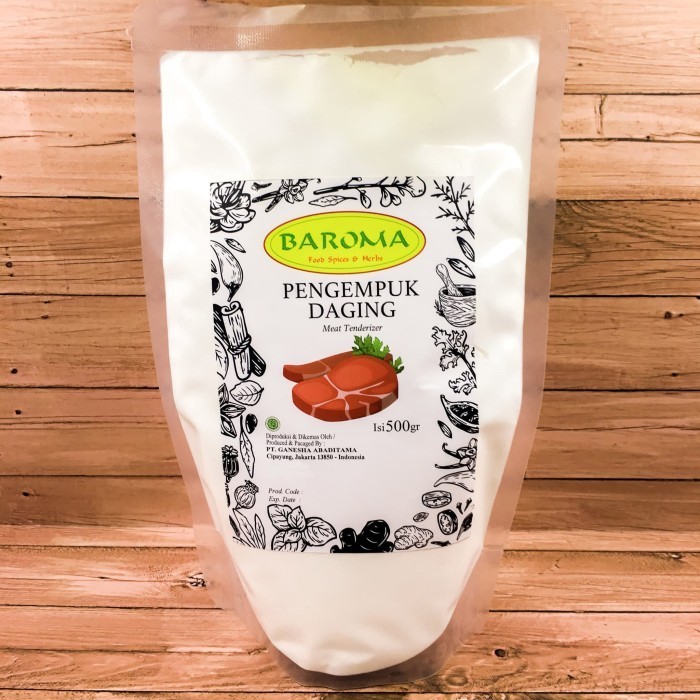 

Ready Pengempuk Daging / Meat Tenderizer 500gr - Baroma Bumbu Rempah