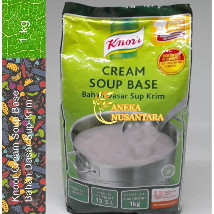 

Ready Knoor Cream Soup Base Bahan Dasar Sup Krim 1 kg