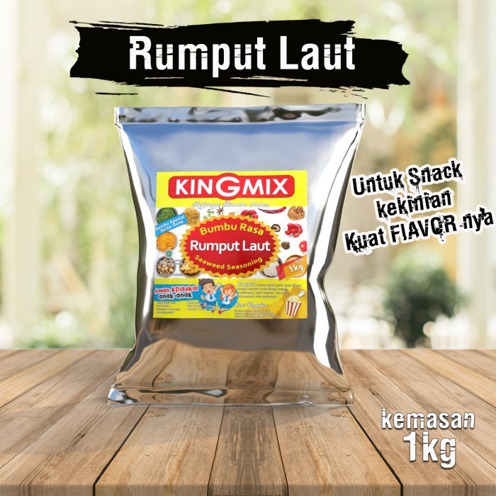 

Ready Bumbu Tabur Rasa Rumput Laut KING MIX 1 KG