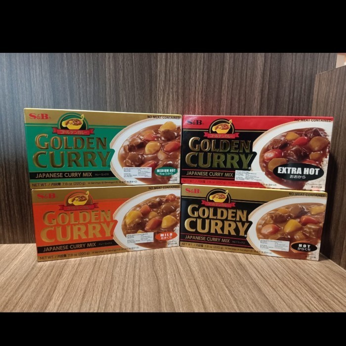 

Ready S&B Golden Curry 220gr Japanese Curry Mix