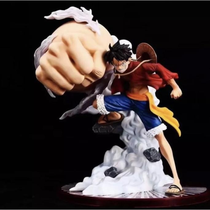 action figure one piece monkey luffy gear 3 luffy the island of ghost