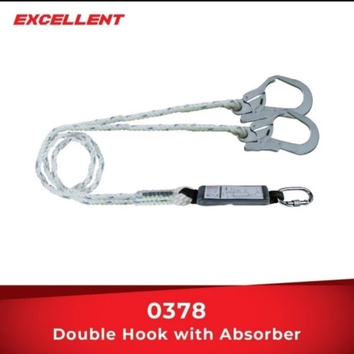 

Lanyard Double Hook Absorber Excellent 0378