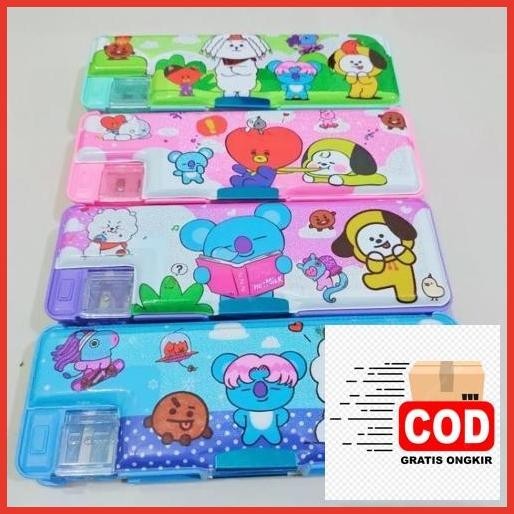 

Promo Hemat Tempat Pensil Magnet Bts21 Pencil Case Bts21 Series Magnet Plus Rautan Terbaik