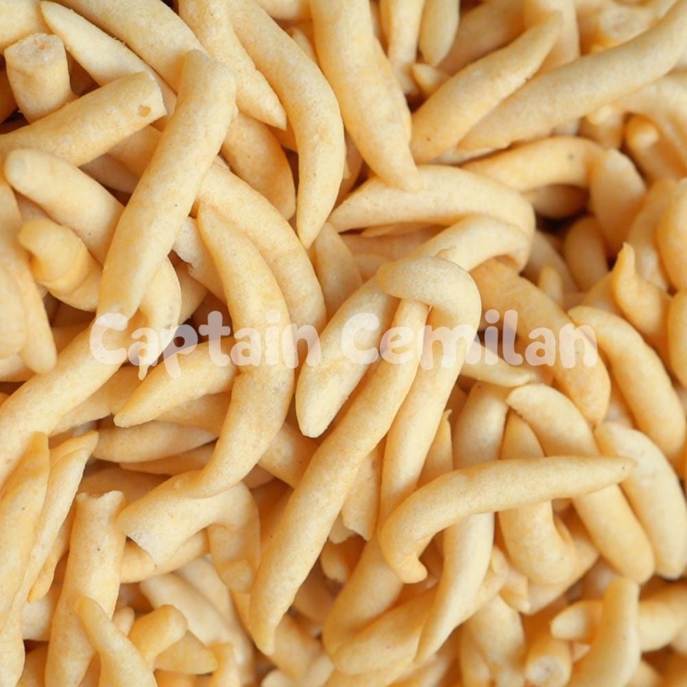 

Telor Gabus Keju Asin Renyah Stik Keju 500Gram Captain Cemilan