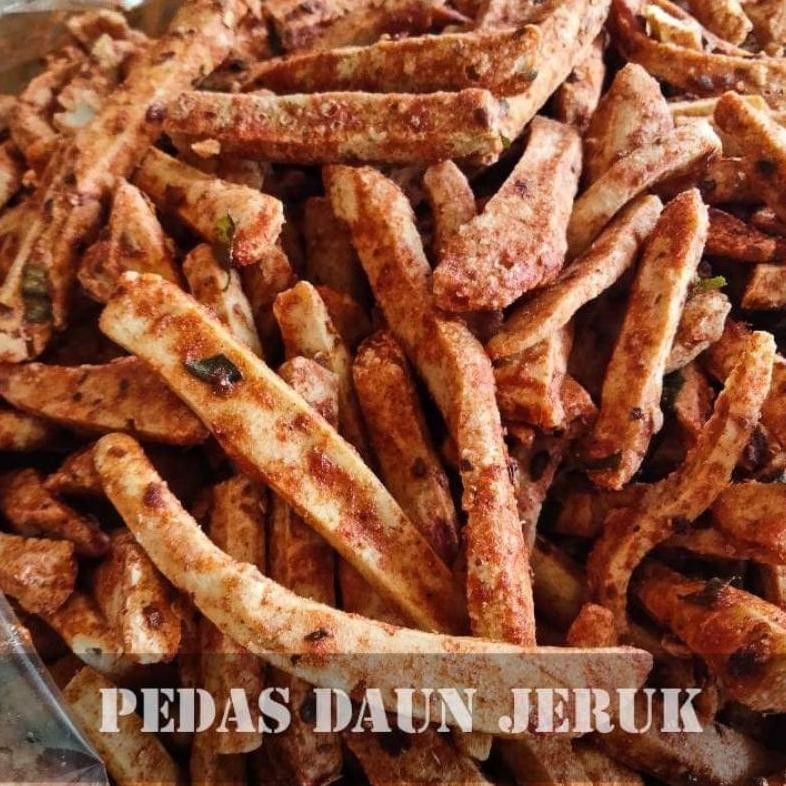

1Kg Basreng Stik Sultan Pedas Daun Jeruk
