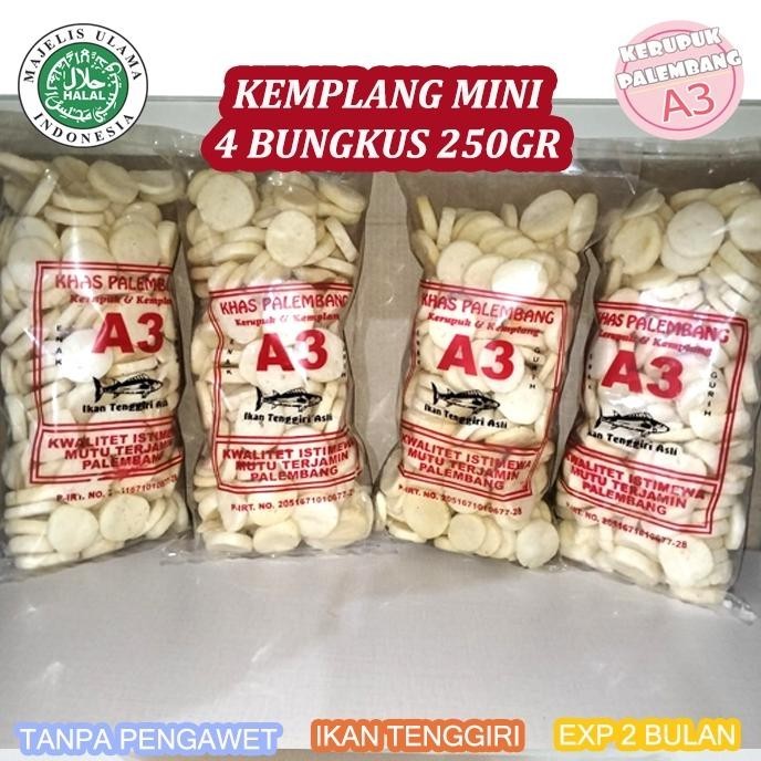 

Paket Kemplang Mini Super 250Gr X 4 Bungkus