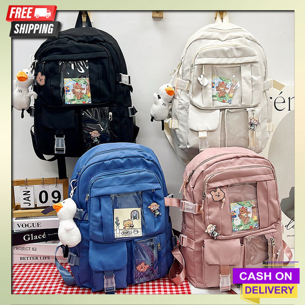Rangsel Import Premium Back Pack Bagpack Cewek Kekinian Tss Wanita Dewasa Rensel Import Branded Back