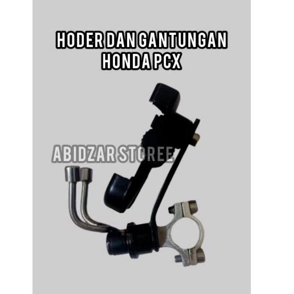 PHONE HOLDER STANG MOTOR PCX 160 GANTUNGAN BARANG MOTOR PCX 160 PCX 150 | CANTOLAN BARANG HONDA PCX 