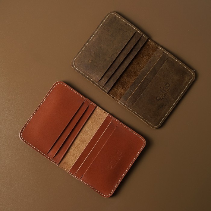 

Dompet Kartu Kulit Asli - Leather Card Holder