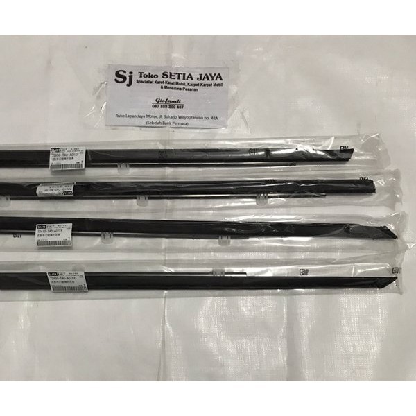 PELIPIT KACA LUAR HONDA ACCORD 2008-2012 WEATHER STRIP HONDA ACCORD