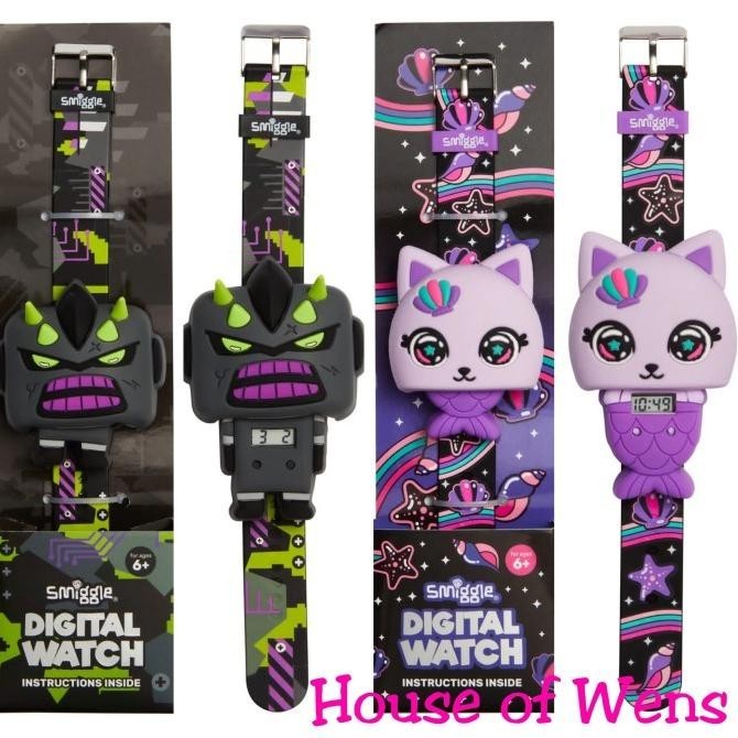 New Smiggle Mash Junior Character Watch Original - Jam Smiggle Original Original