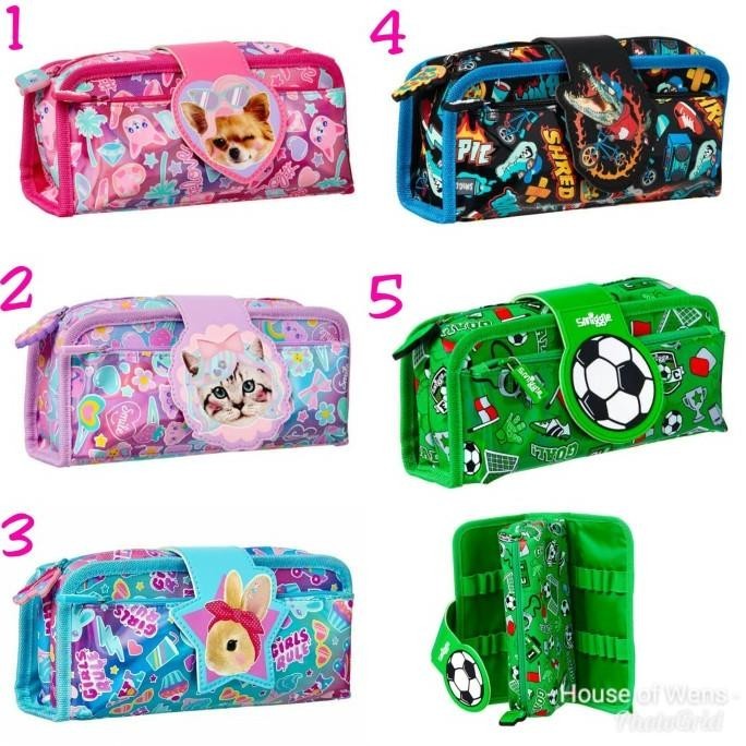 

Smiggle Stylin Utility Pencil Case - Tempat Pensil Smiggle Limited Edition