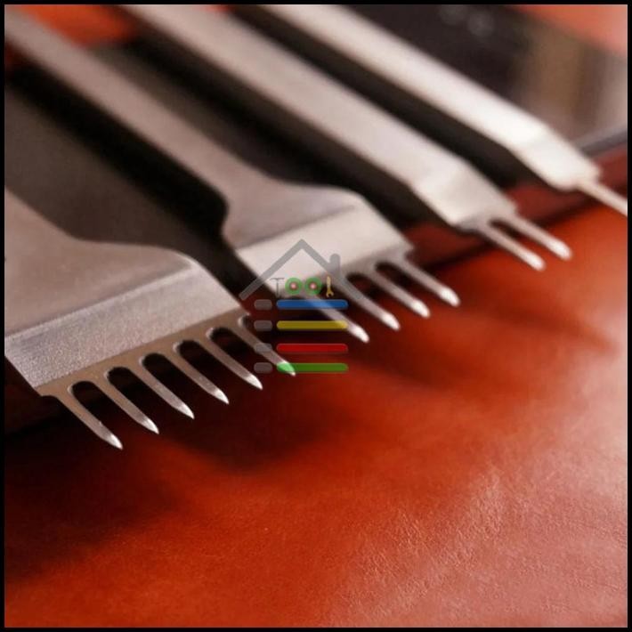 

BEST DEAL PEMBOLONG KULIT METAL 4IN1 SET 3 - 6MM LUBANG 1 2 4 6 PRONG !!!!!
