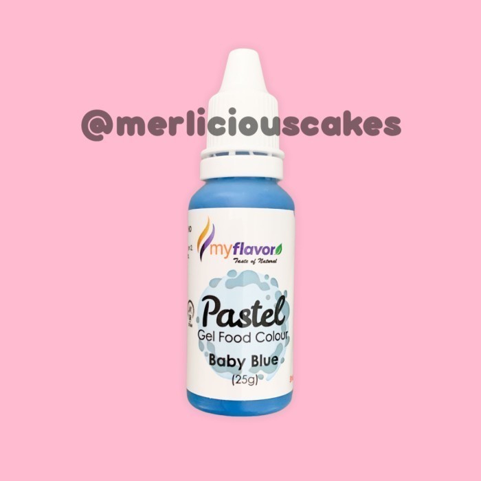 

[DIAJENG SHOP] Baby Blue Pastel Gel My Flavor Food Color Food Colour Pewarna Makanan STOK TERBATAS