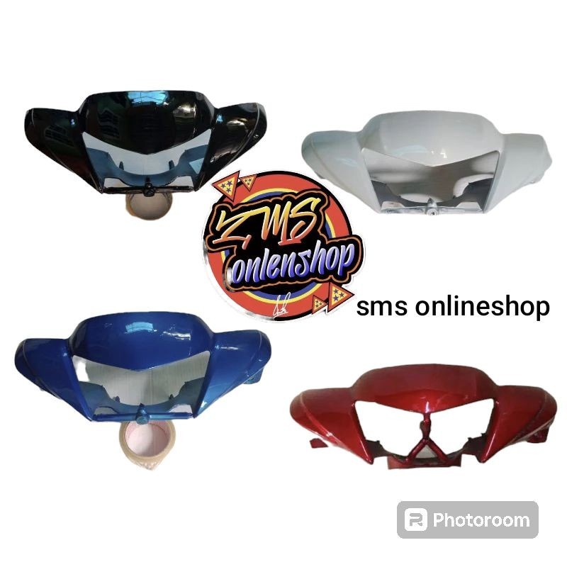 batok depan mio j/totok depan mio j/cover lampu depan mio j