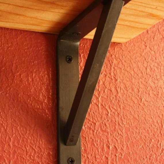 Siku Besi L Papan Ambalan Siku Penyangga Rak Besi Uk 40Cm Harga 1Pcs