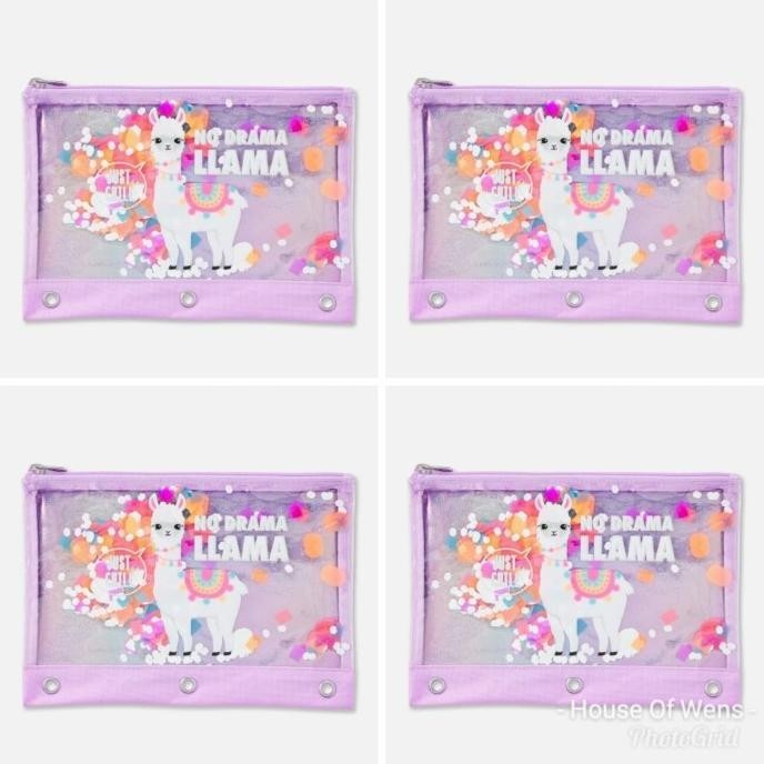 

Justice No Drama Liama Shaky Pencil Case - Tempat Pensil Justice Original