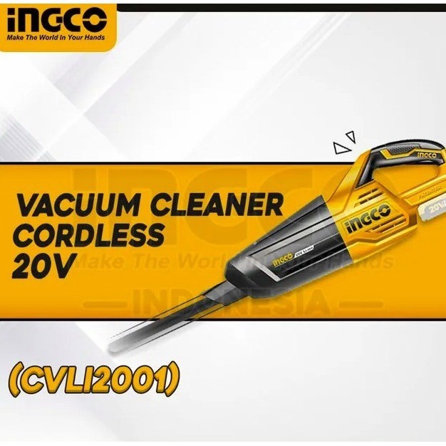 P20S CORDLESS VACUM CLEANER INGCO CVLI2001 - PENYEDOT DEBU