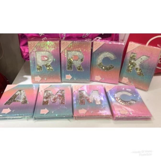 

Justice Shaky Initial Light Up Journal - Diary Huruf Bisa Nyala Original