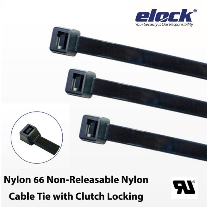 

Elock Uv Resistant Non Releasable Nylon Cable Tie Kabel Ties