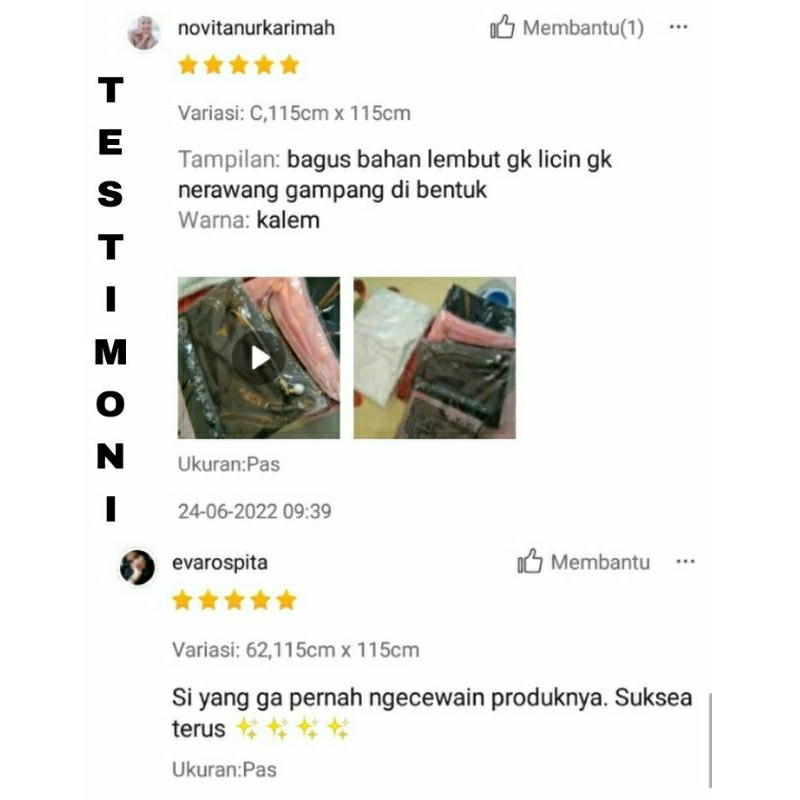 Promo Mega Sale 5.5 // Segiempat Voal Motif Signature Hijab Printing Grosir Partai