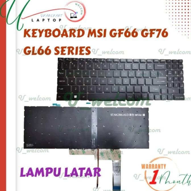 KEYBOARD MSI Katana GF66 GF63 MS-1582