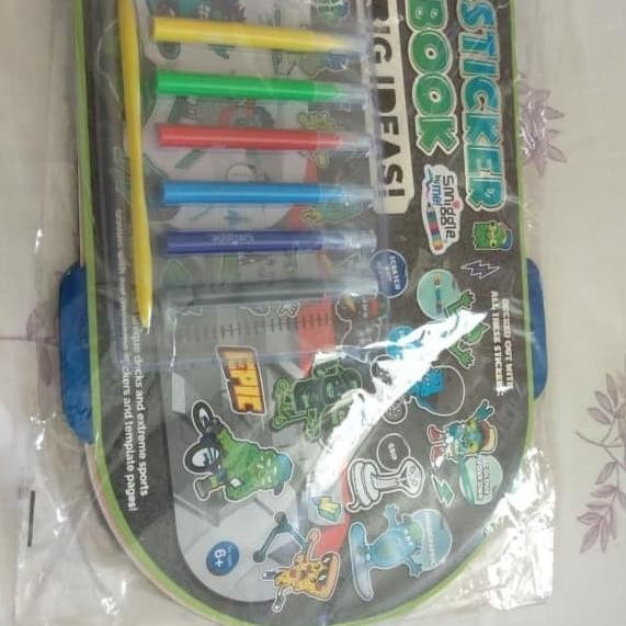 

Trend Smiggle Big Ideas Sticker Book - Buku Sticker Smiggle Original
