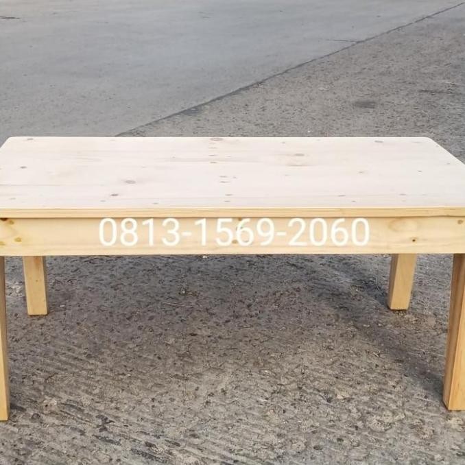 Meja Lesehan Jati Belanda Panjang 100Cm Harga Promo Hestimanurung55