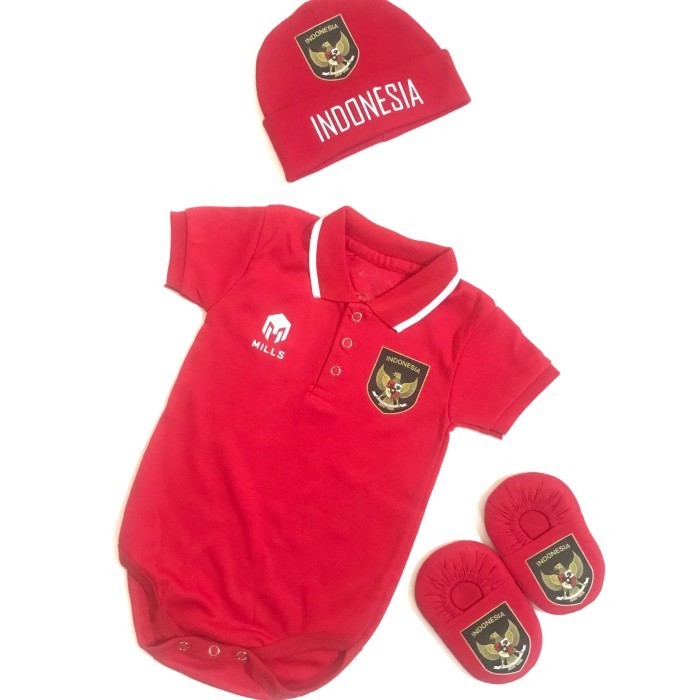 Baju Pakaian Bayi Bola Anak Couple Laki Laki Perempuan Jersey Timnas