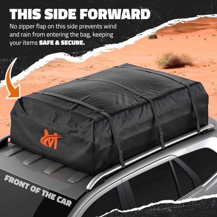 Roof Bag Roof Rack Car Brand Mockins - Big Size