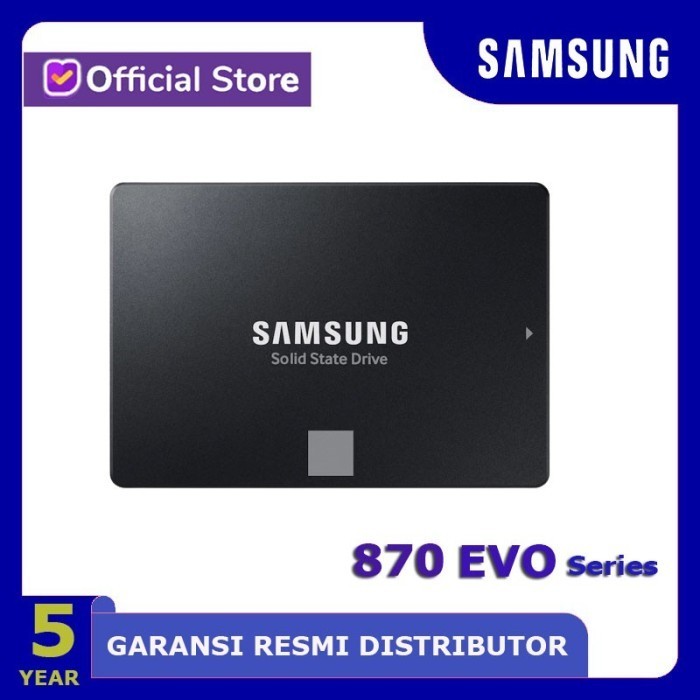 SSD SAMSUNG 870 EVO 1TB - SSD INTERNAL 2.5" SATA III ORIGINAL BEST QUALITY