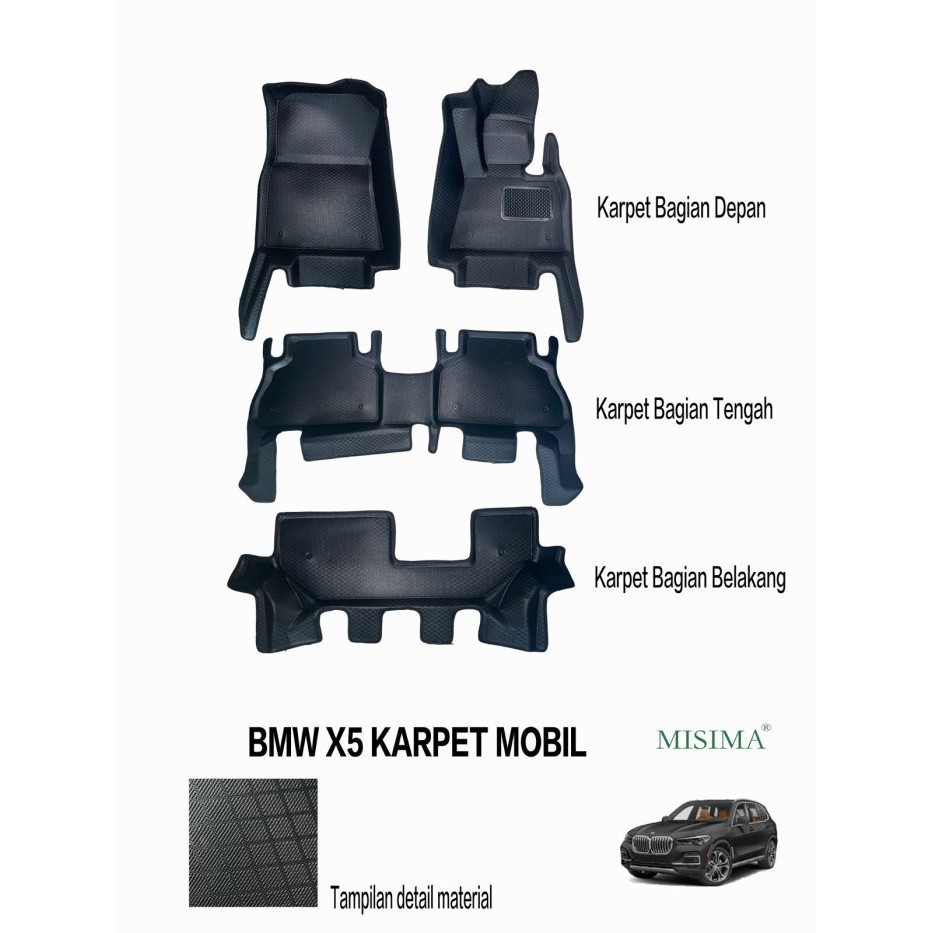 Karpet mobil 5d BMW X5