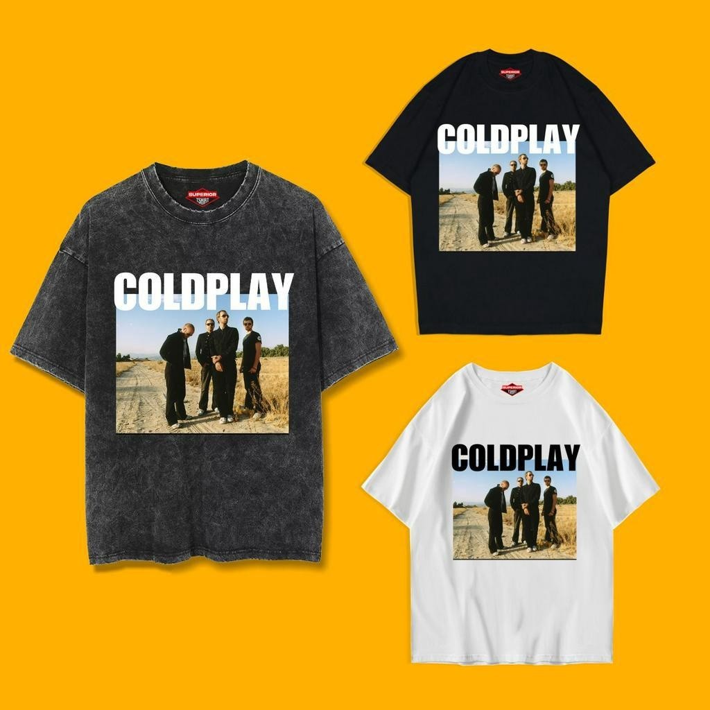 KAOS COLDPLAY OVERSIZE WASH / KAOS WASH SLIMFIT / KAOS OVERSIZE / KAOS SLIMFIT /KAOS BAND METAL /ACI