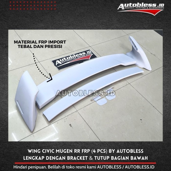 WING SPOILER CIVIC MUGEN RR CIVIC FD MUGEN RR
