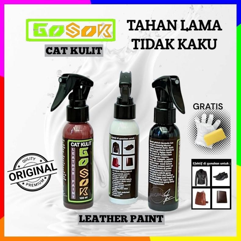 Big Sale Cat Kulit Sepatu Repaint Canvas Cat Jaket Kulit Tas Gosok Leather Paint Acrylic Rubber Catm