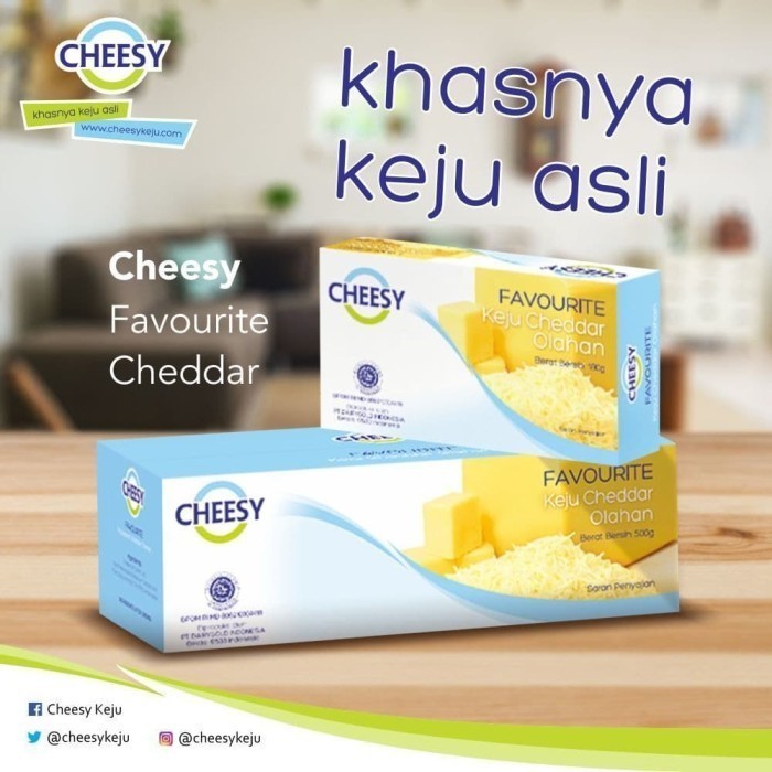 

CHEESY FAVOURITE KEJU CHEDDAR OLAHAN 480 GR