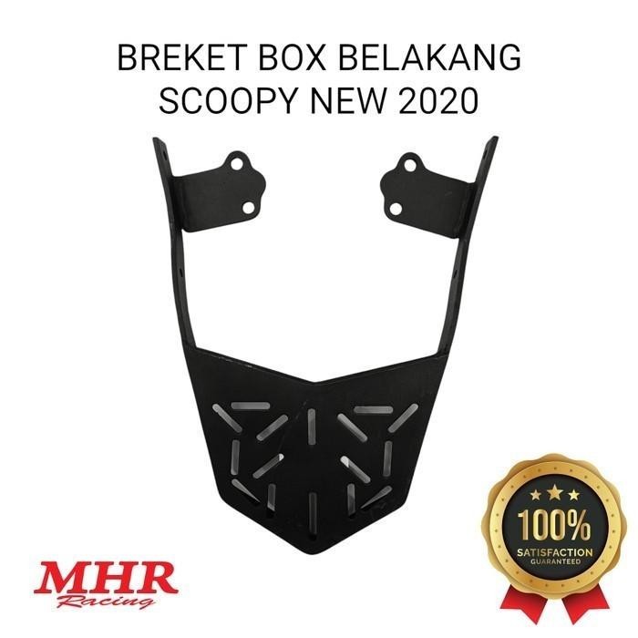 BREKET BOX SCOOPY NEW 2020 MHR RACING DUDUKAN BAGASI BELAKANG MOTOR