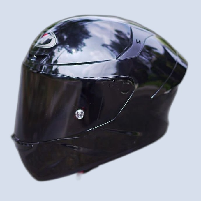 KYT TT COURSE BLACK GLOSSY