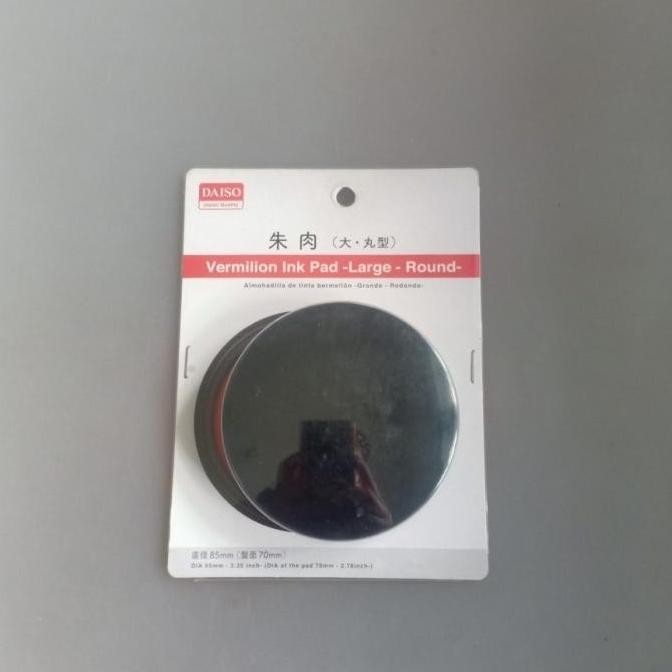 

[(Gosend Bisa) | #Bisa Faktur#-| |#Termasuk Pajak} Peralatan Kantor Stempel Vermilion Ink Pad Tinta Merah Japan