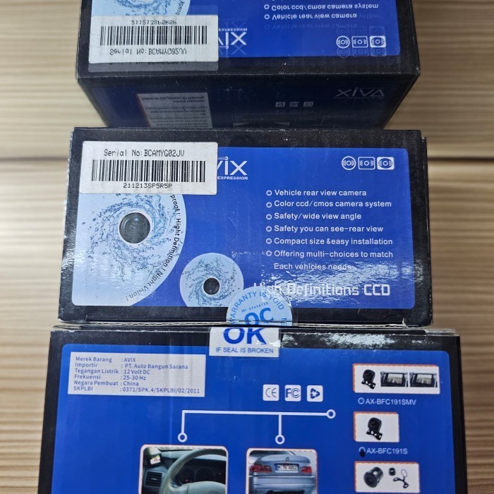 Asli Kamera Mundur Avix Night Vision True Color Ready Stock