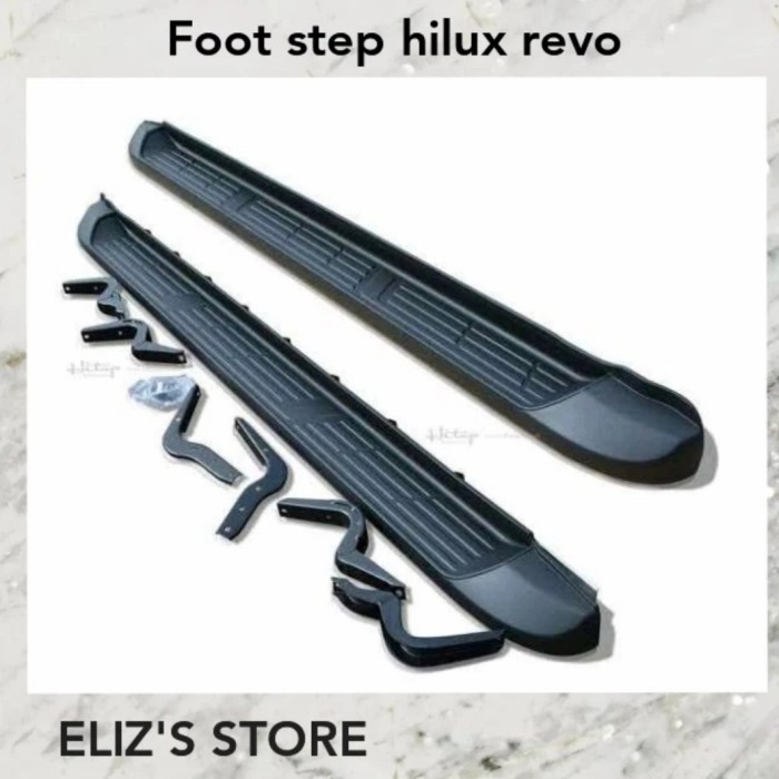 FOOTSTEP SAMPING HILUX 2012/FOOT STEP HILUX 2012/PIJAKAN KAKI HILUX MURAH 