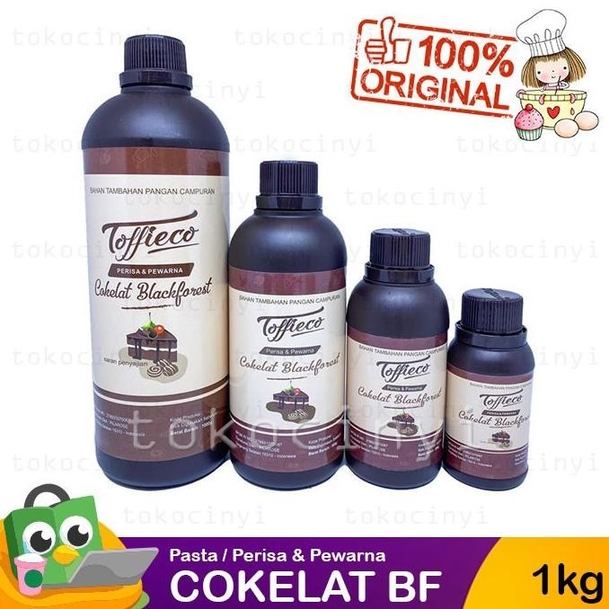 

Toffieco Pasta Perisa & Pewarna - Coklat Black Forest 1Kg