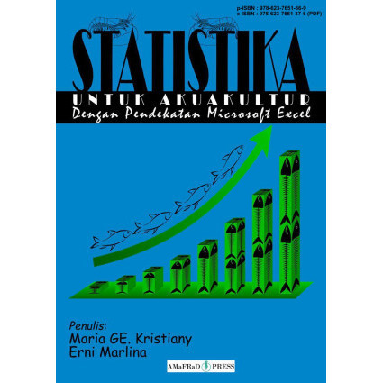 

(PID904) Statistika untuk Akuakultur dengan Pendekatan Microsoft Excel