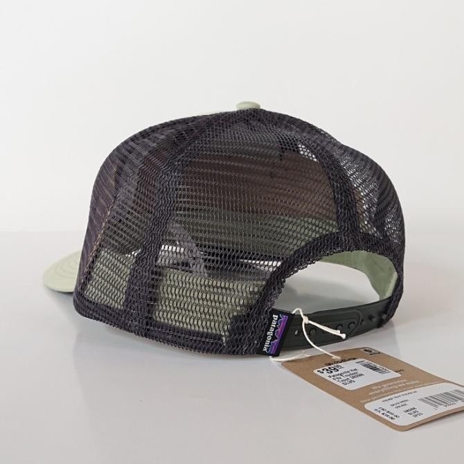 TOPI ORIGINAL PATAGONIA FITZ ROY TROUT TRUCKER HAT (SALVIA GREEN) TOKOADE5